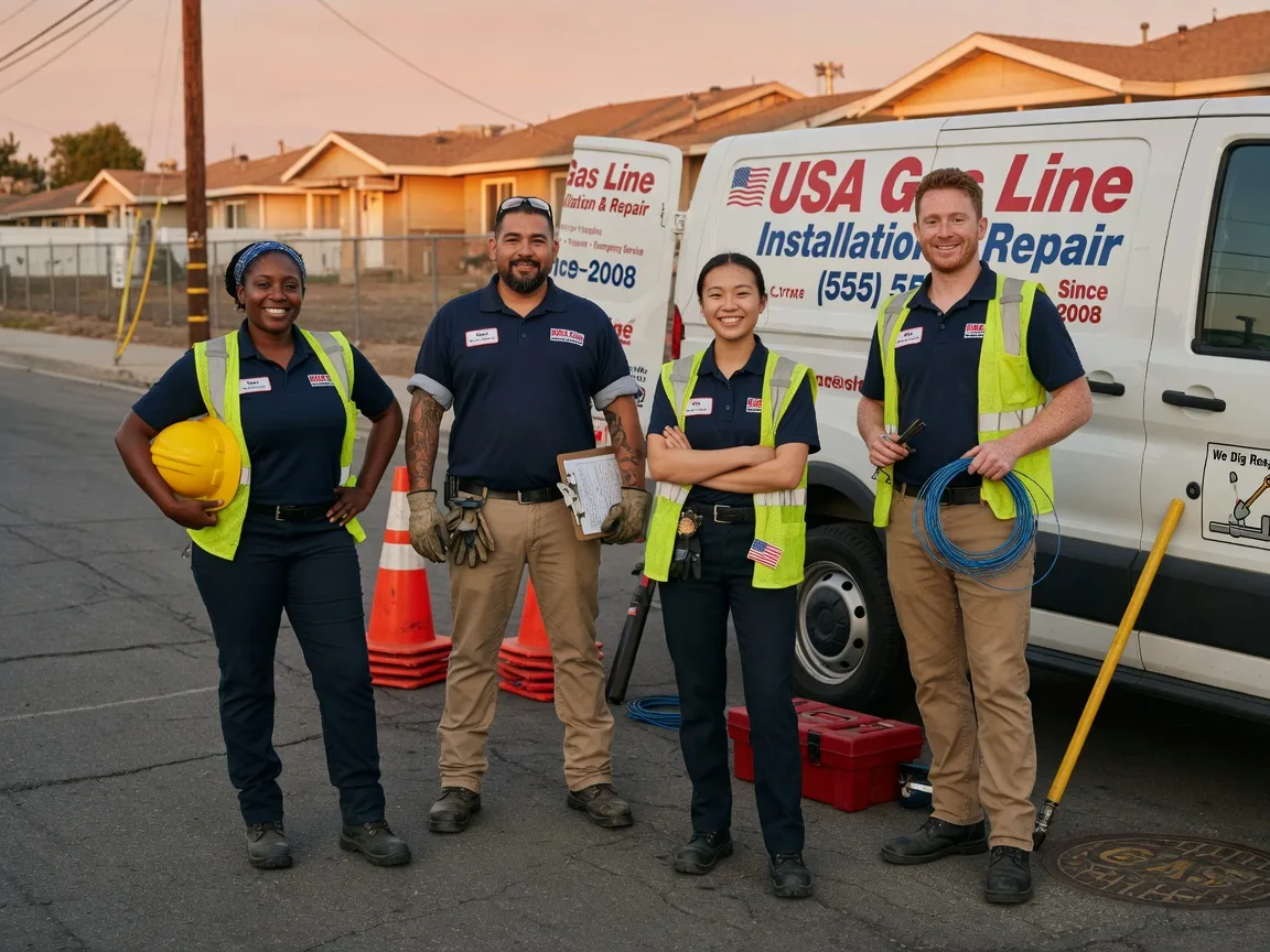 Gas Line Installation company in Ipava, IL